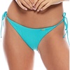 image:imageLuli Fama PURA CURIOSIDAD  Wavy Ruched Back Tie Side BottomMar