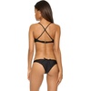 image:imageLuli Fama Womens Cosita Buena CrissCross Back Bra Bikini TopBlack