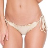 image:imageLuli Fama Womens Cosita Buena Cutting Edge Wavey Ruched TieSide Bikini BottomAzulejo