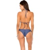 image:imageLuli Fama Womens Cosita Buena Cutting Edge Wavey Ruched TieSide Bikini BottomAzulejo