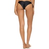 image:imageLuli Fama Womens Cosita Buena Cutting Edge Wavey Ruched TieSide Bikini BottomBlack