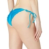 image:imageLuli Fama Womens Cosita Buena Cutting Edge Wavey Ruched TieSide Bikini BottomTurquoise Paradise