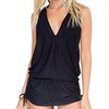image:imageLuli Fama Womens Cosita Buena Racerback Mini CoverUp DressWhite