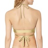 image:imageLuli Fama Womens Cosita Buena Reversible Cross Over Halter Bikini TopWhite