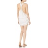 image:imageLuli Fama Womens Prints Havana Nights T  Back Mini Dress Cover Up SwimwearWhite