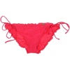image:imageLuli Fama Womens Cosita Buena Cutting Edge Wavey Ruched TieSide Bikini BottomBombshell Red
