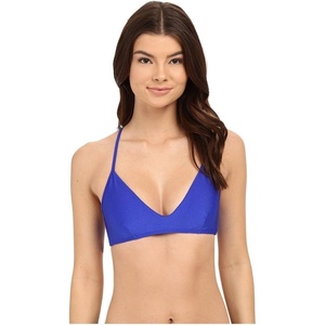 image:imageLuli Fama Womens Cosita Buena CrissCross Back Bra Bikini TopElectric Blue