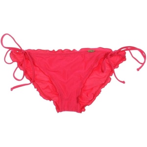 image:imageLuli Fama Womens Cosita Buena Cutting Edge Wavey Ruched TieSide Bikini BottomBombshell Red