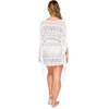 image:imageLuli Fama MUCHACHITA Linda  Caftan Fringe Dress White