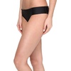 image:imageLuli Fama Womens Cosita Buena Side Tab Seamless Reversible Full Bikini BottomBlack