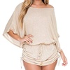 image:imageLuli Fama Womens Cosita Buena South Beach CoverUp DressElectric Blue