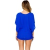 image:imageLuli Fama Womens Cosita Buena South Beach CoverUp DressElectric Blue