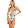 image:imageLuli Fama Womens Celestial Dreams  Tie Front High Leg One Piece