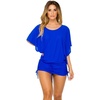 image:imageLuli Fama Womens Cosita Buena South Beach CoverUp DressElectric Blue