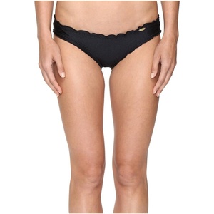 image:imageLuli Fama Womens Cosita Buena Wavy Full RuchedBack Bikini BottomBlack