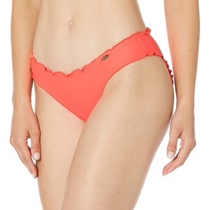image:imageLuli Fama Womens Cosita Buena Wavy Full RuchedBack Bikini BottomHot Mess