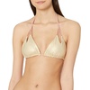 image:imageLuli Fama Womens Cosita Buena Reversible Zig Zag Knotted Cut Out Triangle TopRosa