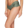 image:imageLuli Fama Womens Cosita Buena Ruched Back Bikini BottomArmy