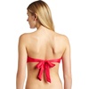 image:imageLuli Fama Womens Cosita Buena Twist Bandeau TopLipstick Red