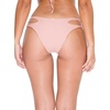 image:imageLuli Fama Womens Standard Cosita Buena Reversible Zig Zag Open Side Moderate BottomRosa