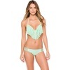 image:imageLuli Fama Womens Cosita Buena CuttingEdge PushUp Bikini TopMint Convertible