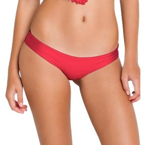 image:imageLuli Fama Womens Cosita Buena Cutting Edge Seamless Tanga BottomBombshell Red