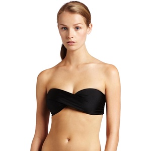 image:imageLuli Fama Womens Cosita Buena Twist Bandeau TopBlack
